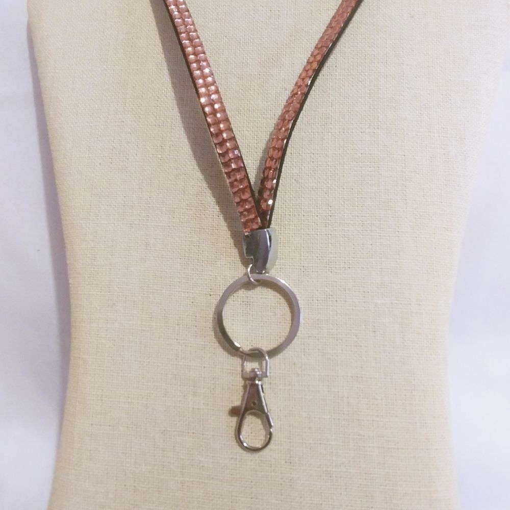 Lanyard Sequins Pink
